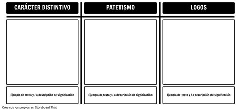 Plantilla De Logos De Ethos Pathos Storyboard Von Es Examples