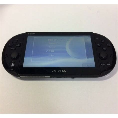 Sony PlayStation PS Vita PCH 2000 ZA11 Black Console Only From Japan