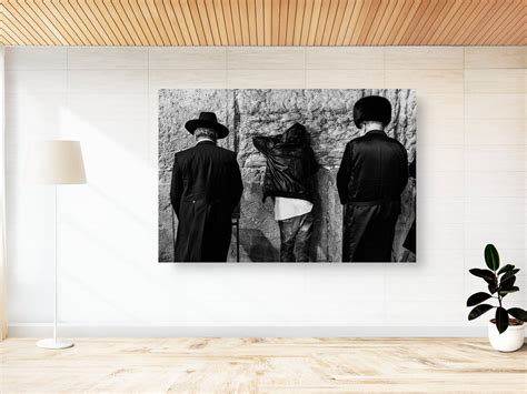 Black and White Jewish Kotel Wall Art Photography Three - Etsy