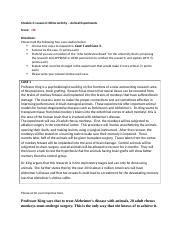 Ethics in Animal Experiments: Case Studies Analysis | Course Hero