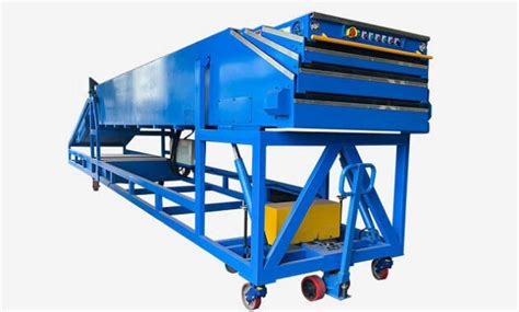 Telescopic Belt Conveyor For Truck Loading Unloading