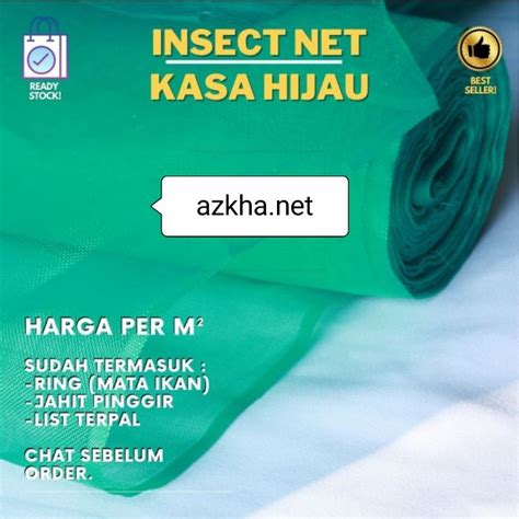 Jual Insect Net Jaring Kasa Hijau Jaring Proyek Shopee Indonesia