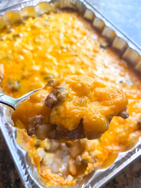 Cheeseburger Casserole Katie Drane Blog