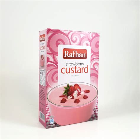 Rafhan Custard Powder Strawberry 275 G Iqbal Foods Inc