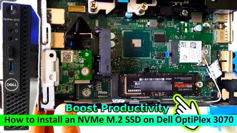 How To Install An NVMe M 2 SSD On Dell OptiPlex 3070 Mini PC YouTube