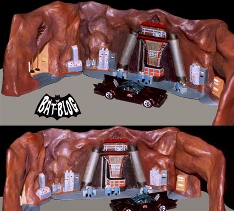 Bat Blog Batman Toys And Collectibles Custom Batman Bat Cave Model Kit For 1966 Batmobile