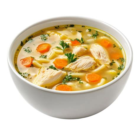 Chicken Noodle Soup With Carrots 53213102 Png