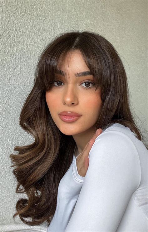 Exploring Chic Haircuts And Hair Trends Brunette Layers With Soft Blow Out