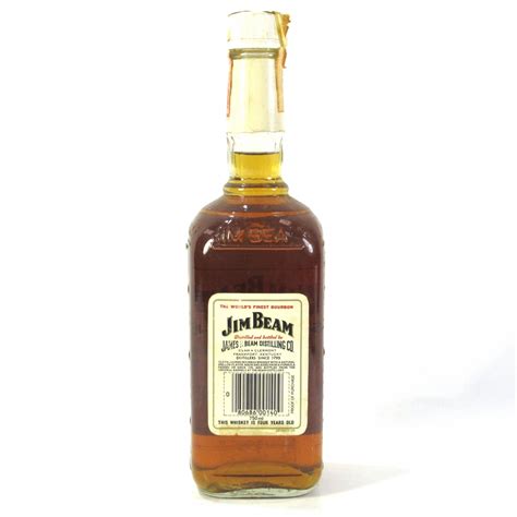 Jim Beam Kentucky Straight Bourbon Whisky Auctioneer