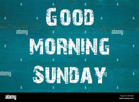 Sunday Good Morning Logo