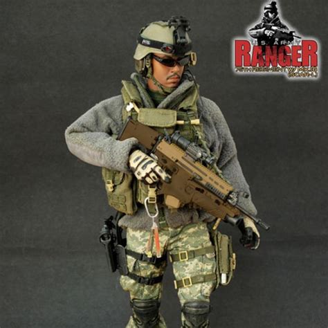 Scale Hot Toys Military Us Army Ranger Th Regiment With M X Us Army Ranger Th
