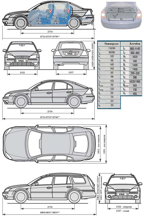 Ford Mondeo Mk Technische Daten Der Auto Blog