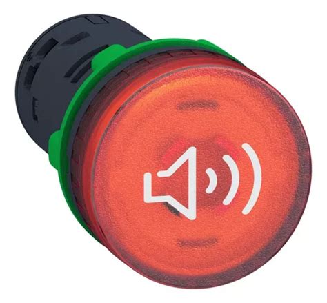 Sinalizador Audiovisual Buzzer Vermelho Mm V Schneider Frete Gr Tis