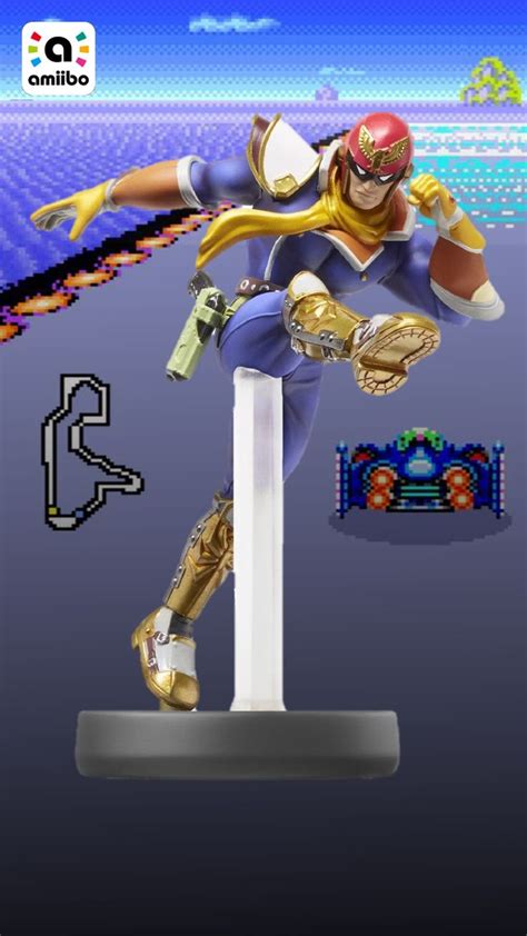 Captain Falcon | Amiibo, Super smash bros, Smash bros