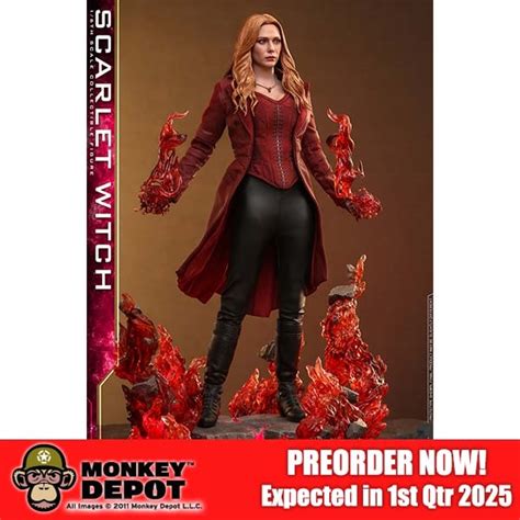 Monkey Depot Boxed Figure Hot Toys Scarlet Witch