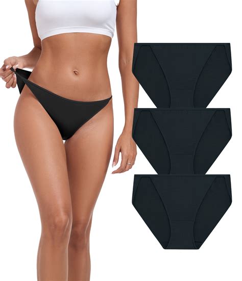 ANLIQI Women S Modal String Bikini Panties Silky Stretchy Sexy