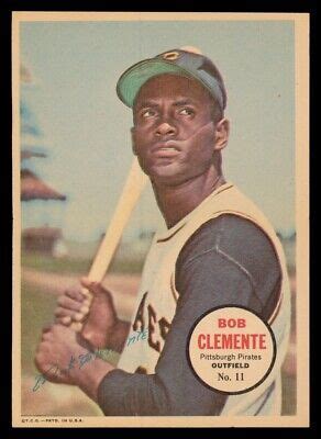 1967 Topps Posters Inserts Set Break 11 Roberto Clemente GMCARDS EBay