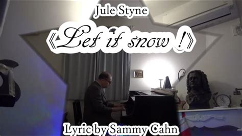 Let It Snow Jazz Version Youtube