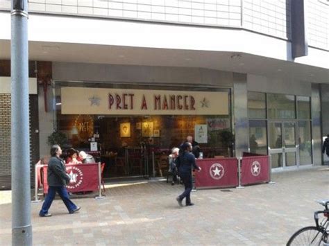 Lunch At The Pret A Manger On Bond Street In Leeds Pret A Manger