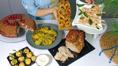 Шикарный Праздничный Стол ВКУСНЫЙ и КРАСИВЫЙ 10 РЕЦЕПТОВ - YouTube