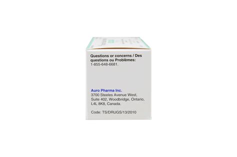 Acyclovir Sodium Injection 500mg10ml Auro Pharma Canada
