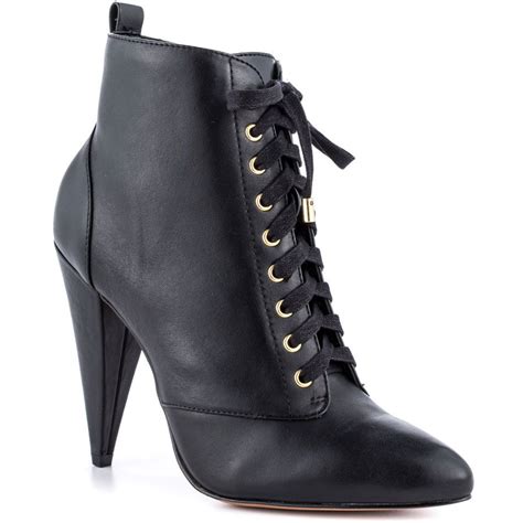 Abbeyy Black Leather Betsey Johnson 14999 Women Shoes Black