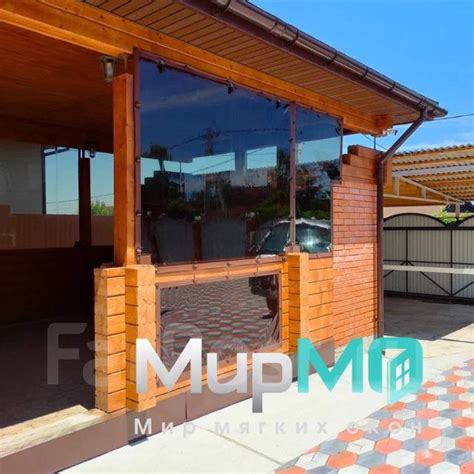 Мягкие окна ПВХ для веранды, беседки, теплицы, новый, в наличии. Цена ...