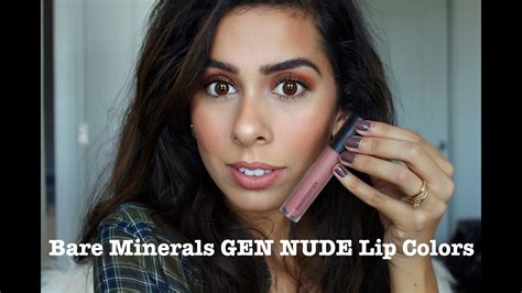 Bare Minerals Gen Nude Matte Liquid Lip Colors ChaiTimewithMeesha