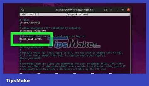 How To Set Up An Ftp Server On Ubuntu Linux Tipsmake