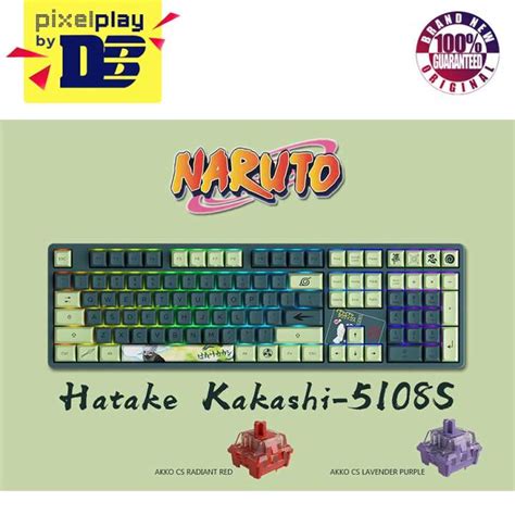 Akko Hatake Kakashi S Rgb Hot Swappable Mechanical Keyboard Lazada Ph