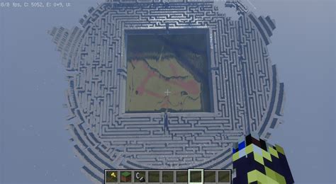 Le Labyrinthe Minecraft Map