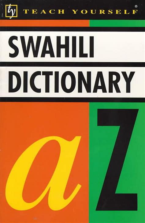 Concise Swahili And English Dictionary Perrott D V 9780340546956