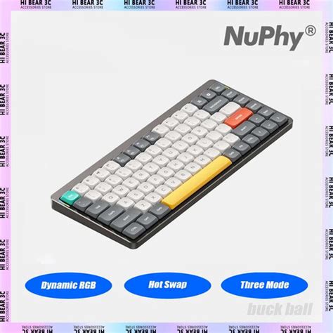 Jual Nuphy Air Mechanical Keyboard Three Mode Hot Swap Dynamic Kota Bekasi Oasisoffice