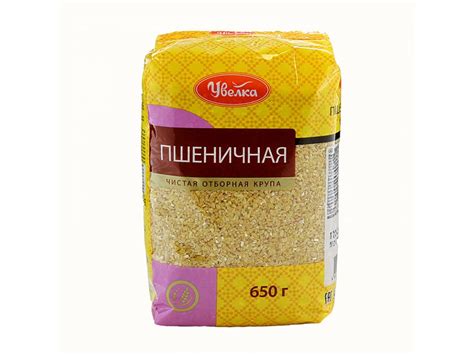 Uvelka Pšeničná krupice 650g - Golden Bakery