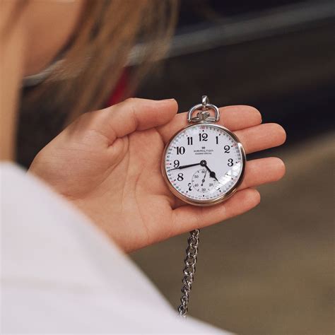 A Newly Designed Railroad Pocket Watch Salutes The Brands Timekeeping