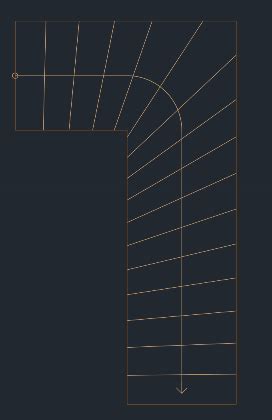 Steps Are Angled When Creating A Turn Stair In Autocad Architecture