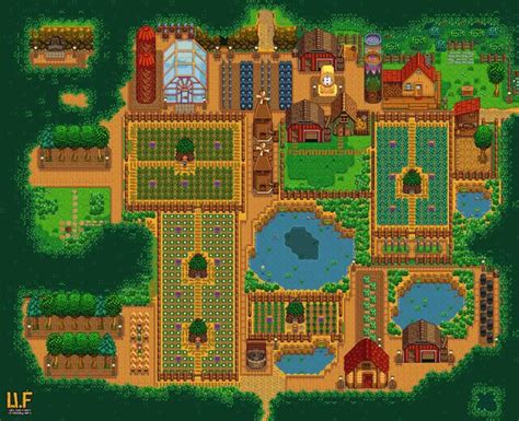 My Forest Farm Plan | Stardew valley, Stardew valley farms, Stardew ...