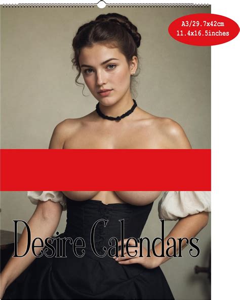 Amazon Sexy Saloon Girls Pin Up 2025 Wall Calendar Hot Naked Nude Women Office Products