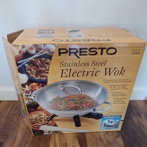 Presto Electric Skillet Stainless Steel