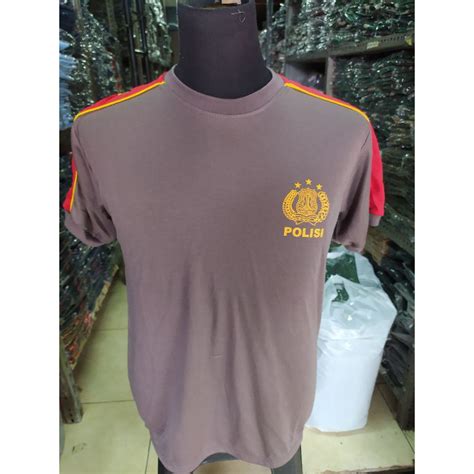 jual kaos polisi kombinasi kaos polos polisi kaoblong polisi