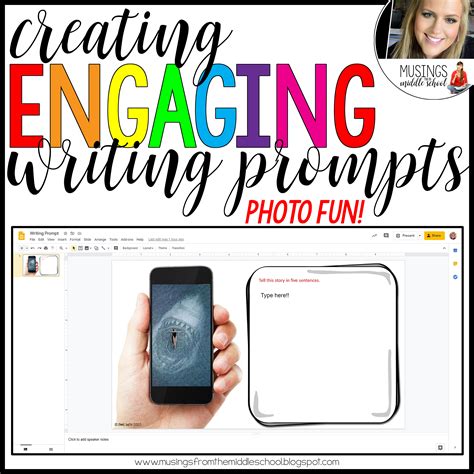 Creating Engaging Writing Prompts - Photo Fun! - Musing From The Middle School