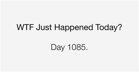 Day 1085 Trump Doesnt Give A Damn About People What The Fuck Just Happened Today
