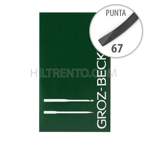 Agujas Groz-Beckert para maquinas de coser industriales - Catálogo completo