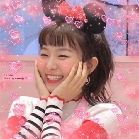 ۪۫° ꒰𝚠𝚒𝚗𝚠𝚒𝚗𝚜𝚞𝚠𝚞꒱ Red Velvet Seulgi Pink Aesthetic Girl Icons