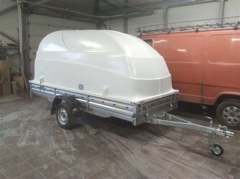 Пластиковые крышки на прицепы. Производство и установка