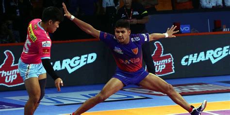 pro kabaddi  naveen kumar hopes  fare    season