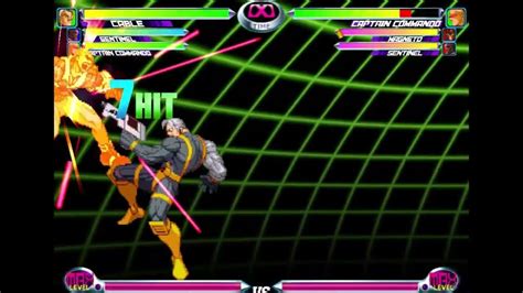 Mvc2 Classic Cable Limit Break Combo Youtube