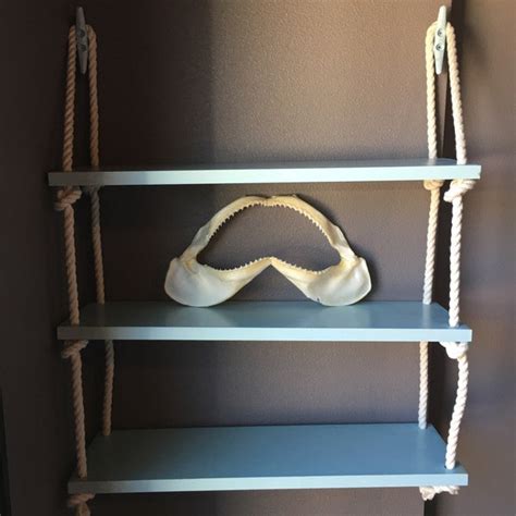 Nautical Rope Shelf Rope Shelf Nautical Shelf Nautical Nursery