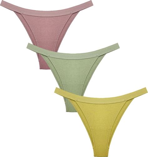 4UFIT Womens Cotton Underwear Sexy Stretch Bikini Panties Low Rise Hipster Cheeky Panty