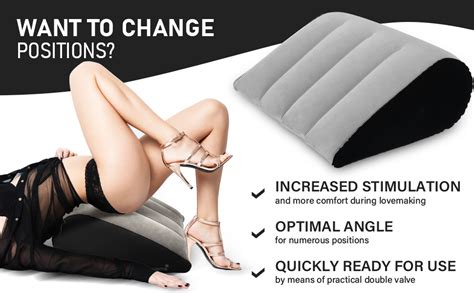 Amazon Inflatable Sex Position Pillow Cushion Sex Pillow For Couples Fun Ideal For
